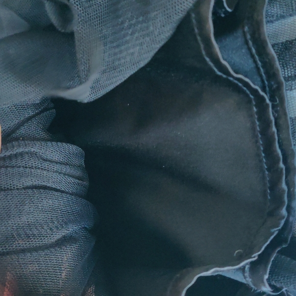 Black layered skirt - Picture 3 of 5